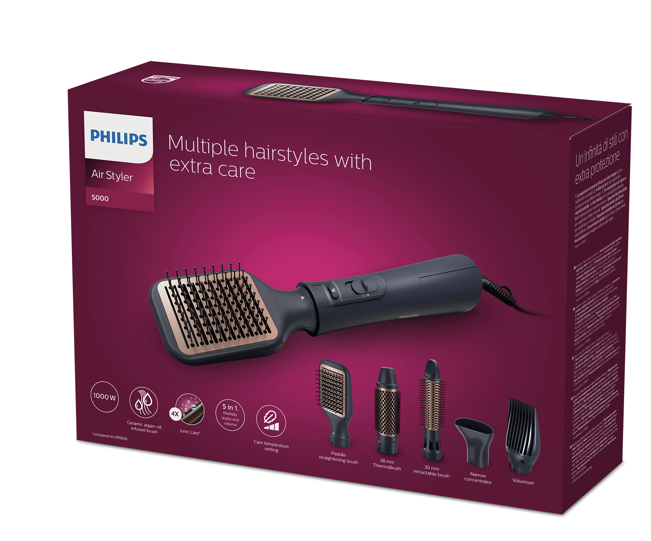 PHILIPS PHBHA530/00 brosse soufflante