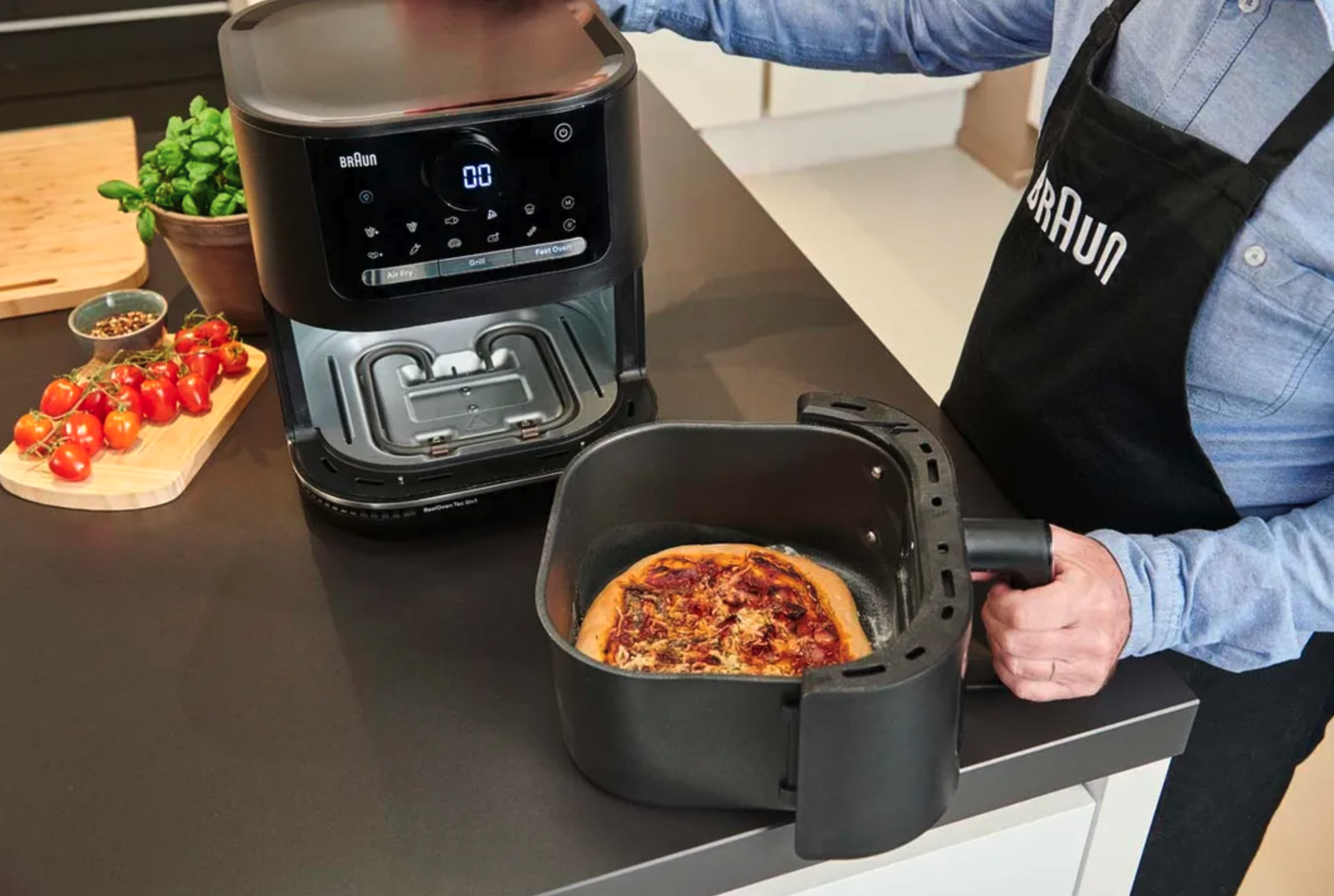 BRAUN (DELONGHI) BHHF5073IBK friteuse à air