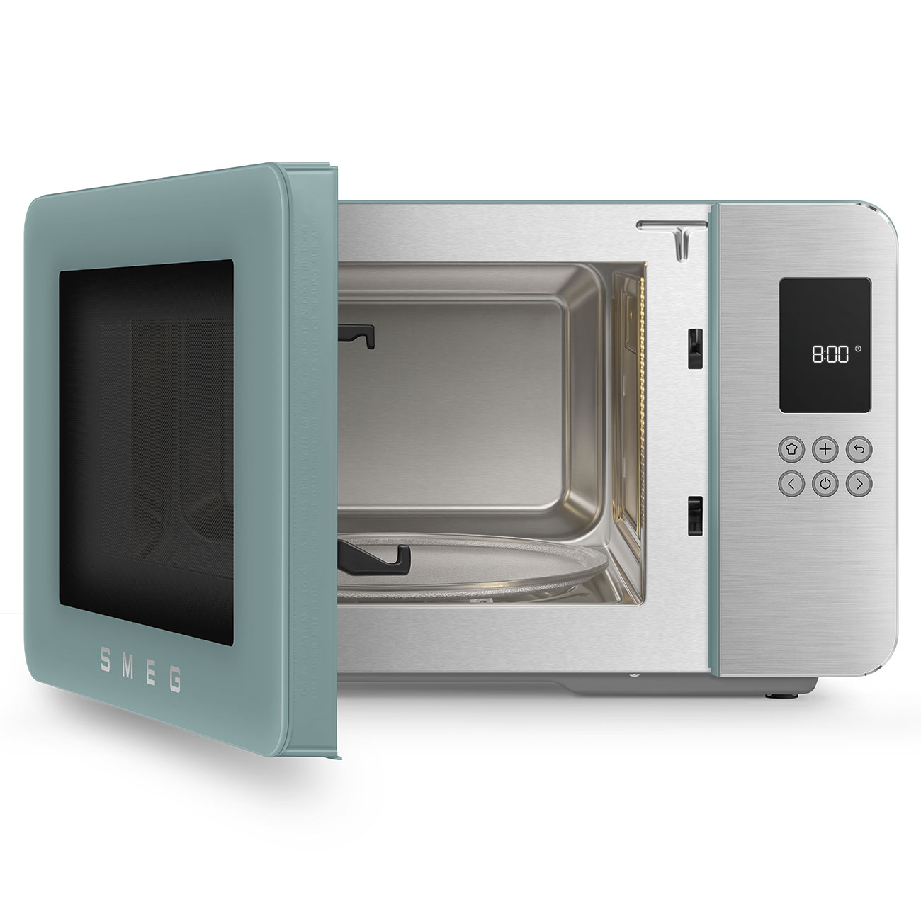 SMEG MOC01EGMEU four à micro-ondes avec grill pose-libre