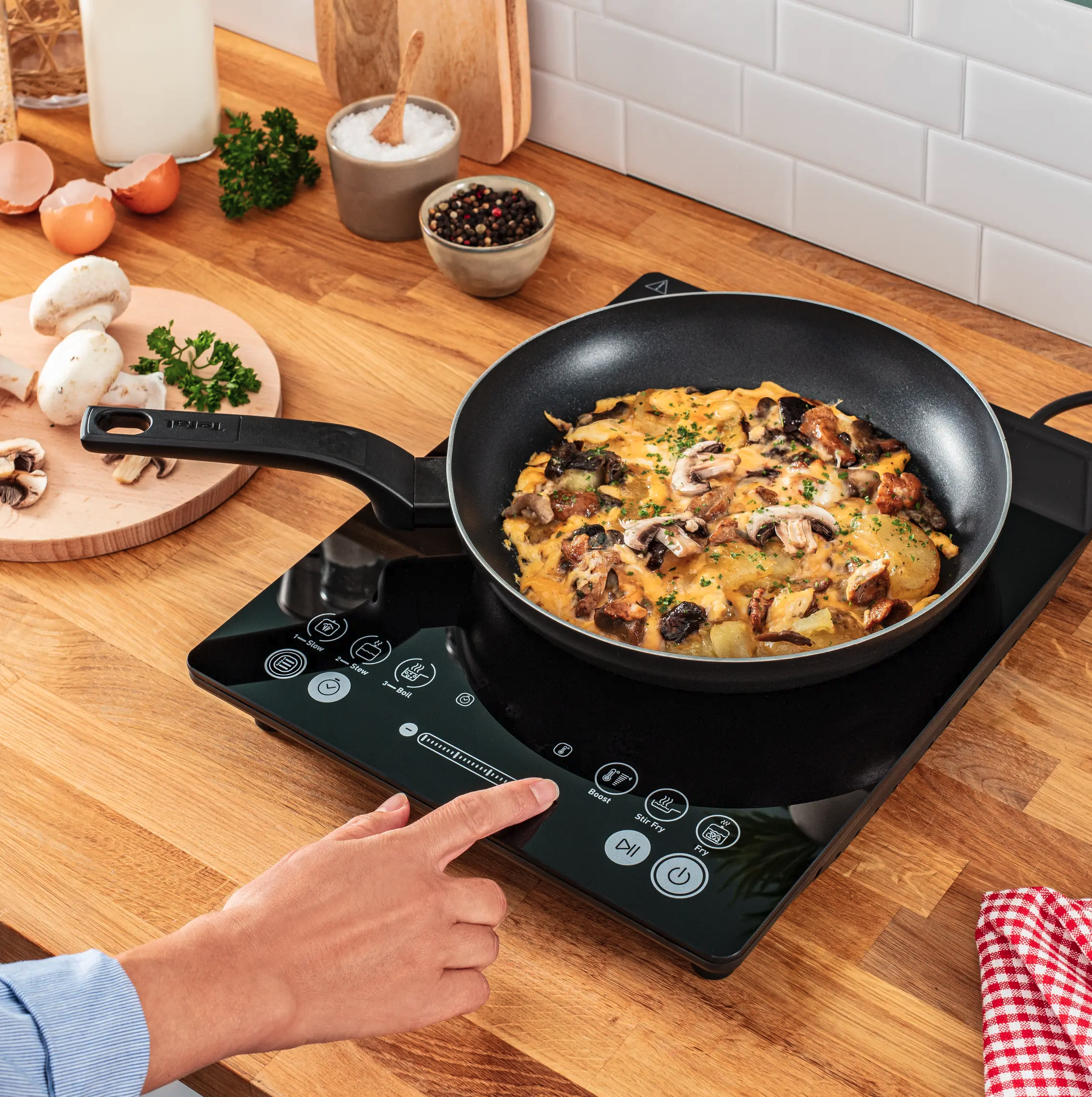 TEFAL IH2108E1 table de cuisson