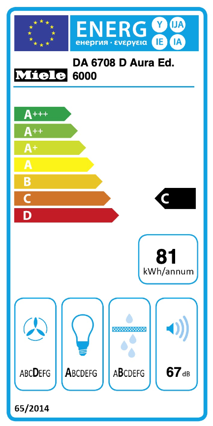 MIELE DA6708D hotte îlot - 100cm