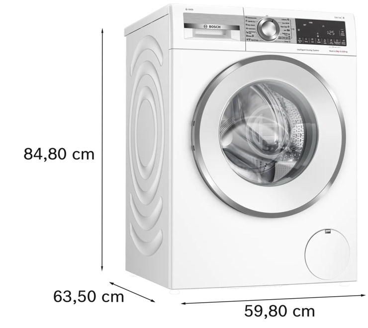 BOSCH WNG254A9BY SERIE 6 lave-linge séchant