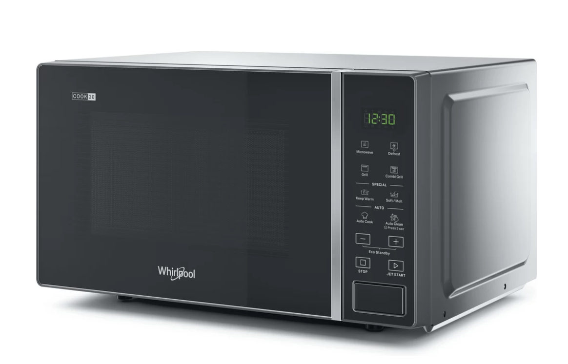 WHIRLPOOL WHMWP203SB four à micro-ondes avec grill pose-libre - 26cm