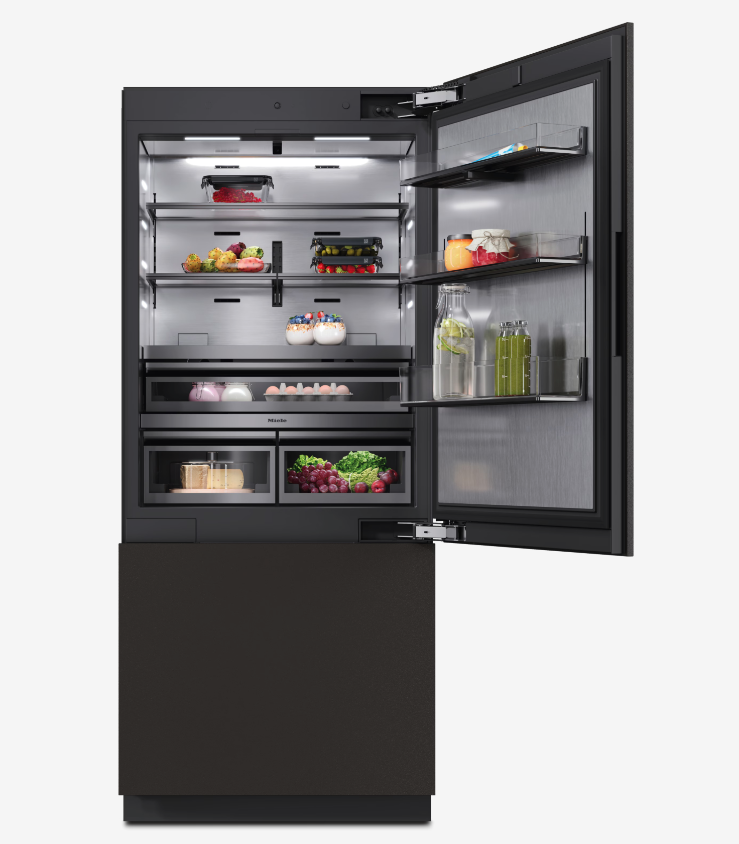 MIELE KFMC3844R combiné réfrigérateur-congélateur - 213cm