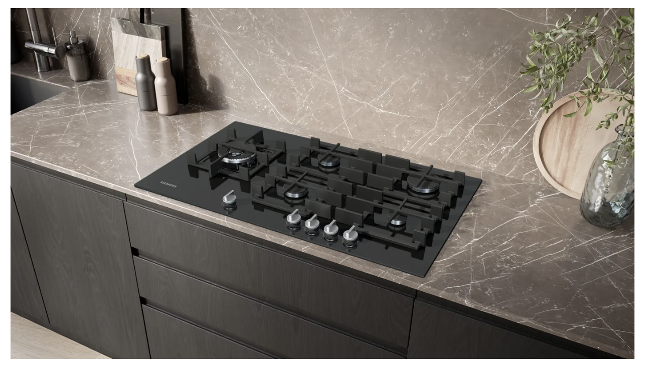 SIEMENS ER9A6SH40 IQ700 table de cuisson au gaz - 90cm