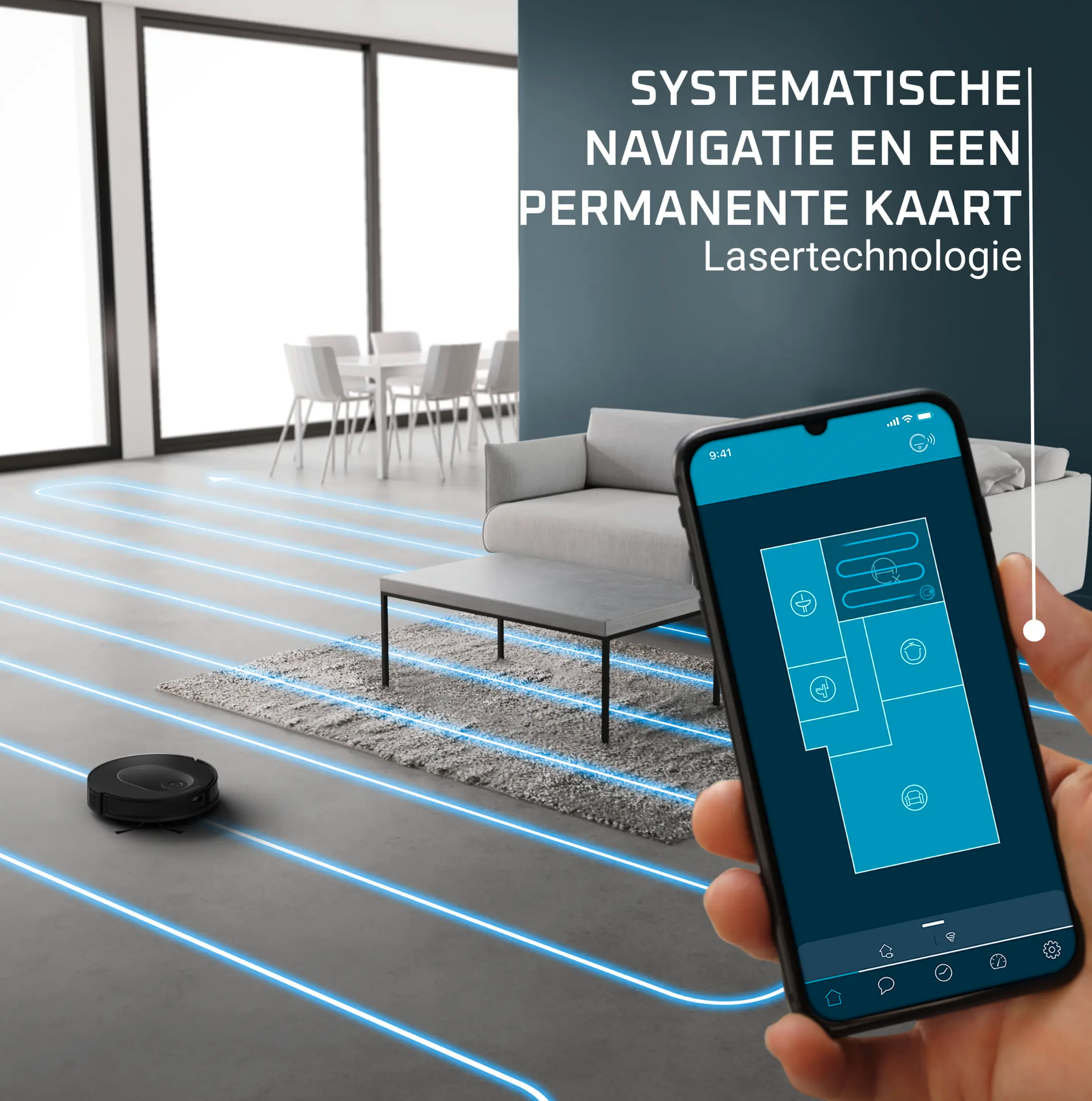 ROWENTA RR8L85WH aspirateur robot