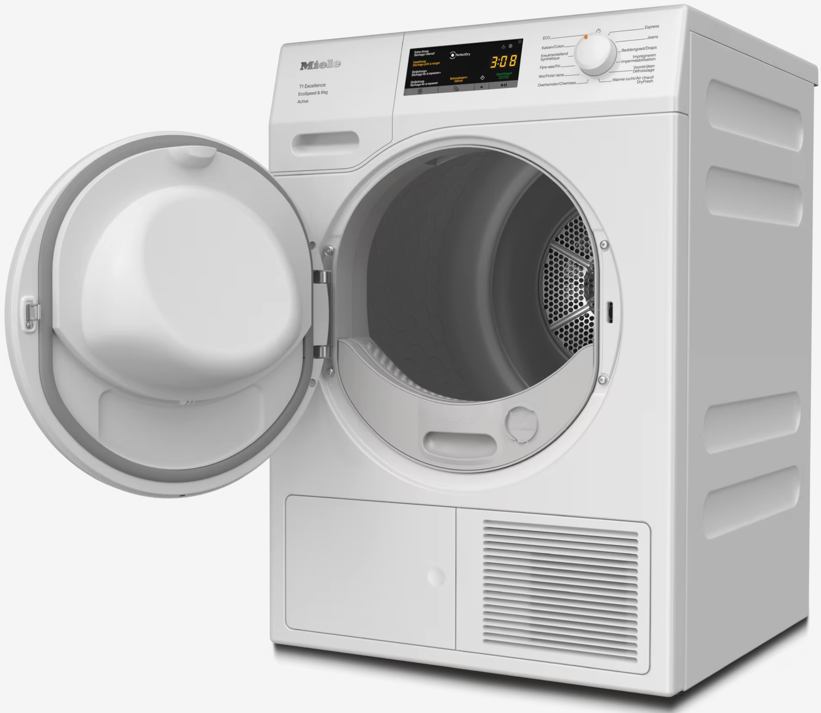 MIELE TEA535WP CHROME EDITION seche-linge