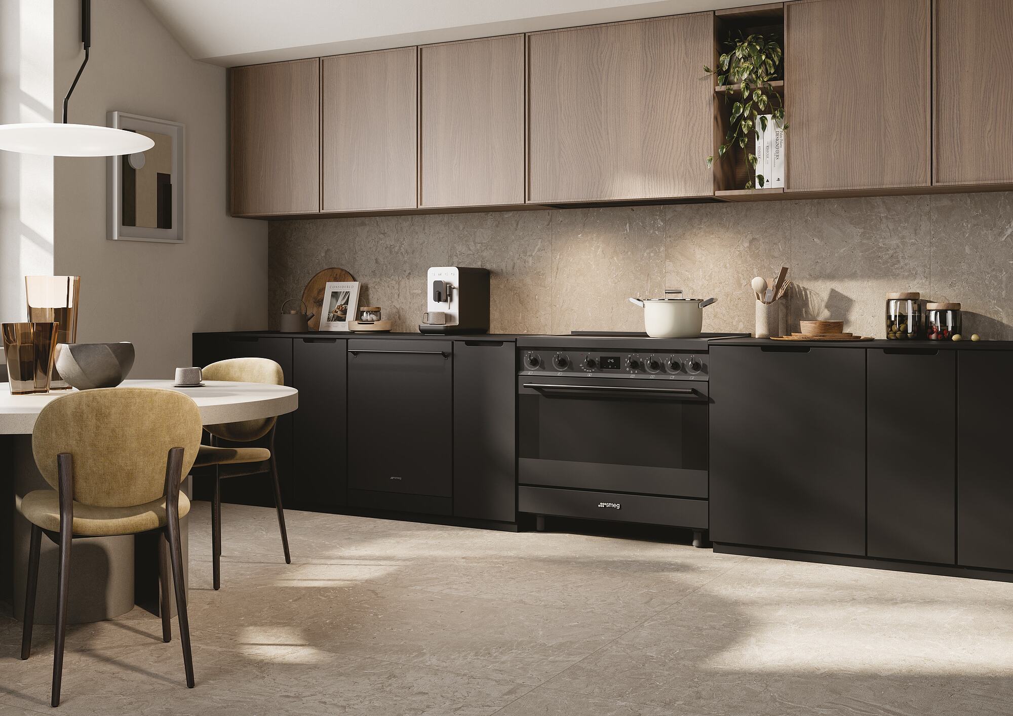 SMEG C9IMN2 cuisinière avec taque à induction - 90cm