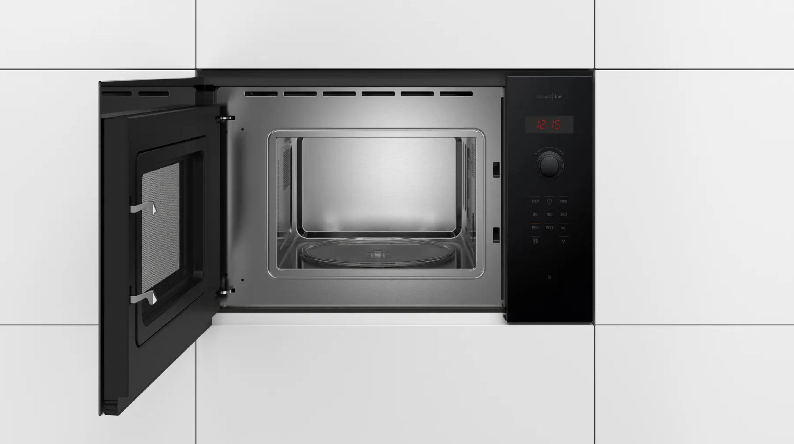 BOSCH BFL423MB1F SERIE 4 four à micro-ondes - 38cm