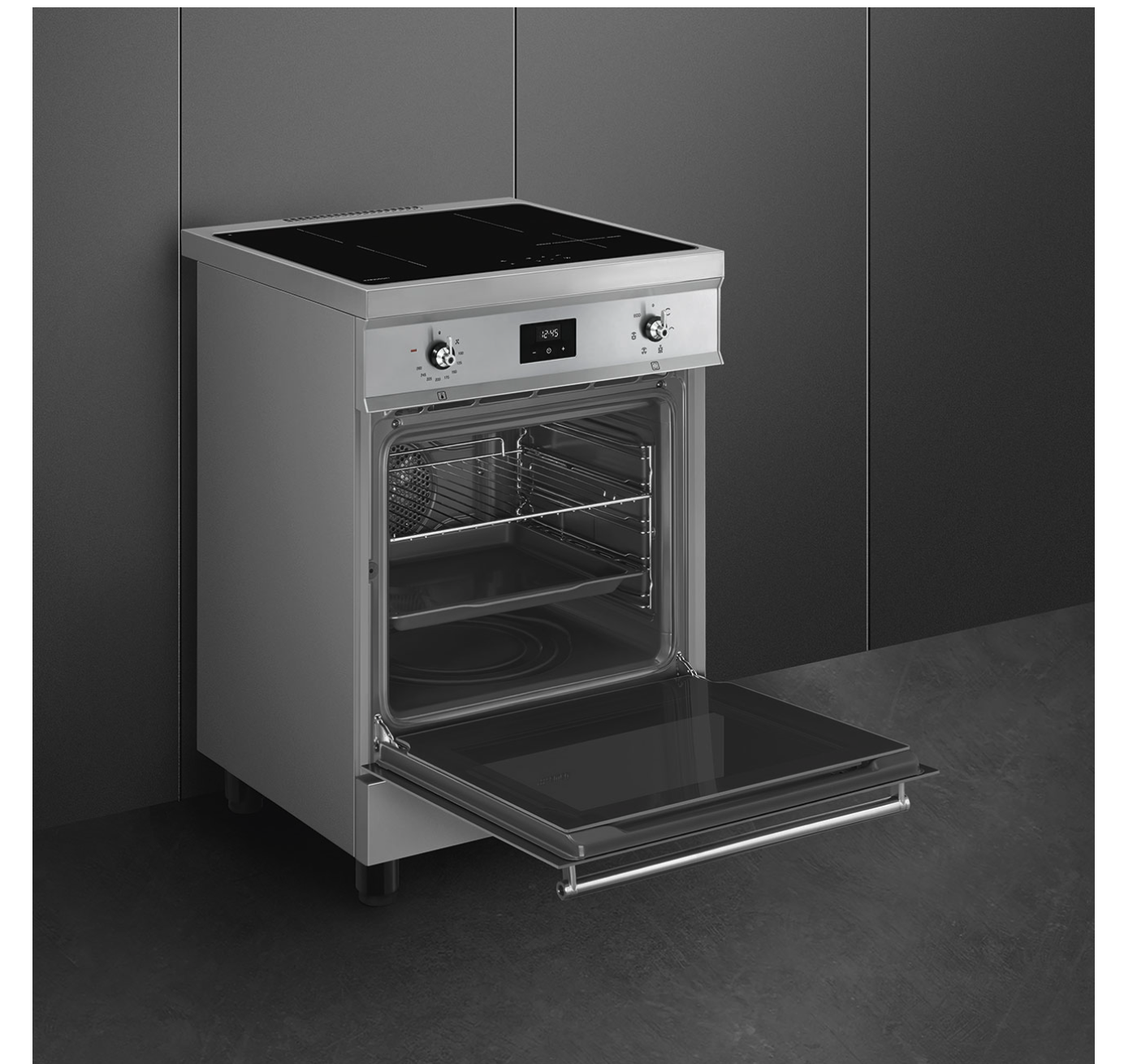 SMEG C6IMXT2 cuisinière avec taque à induction - 60cm
