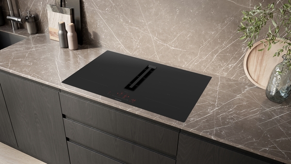 SIEMENS ED807HQ26E IQ500 table de cuisson avec hotte integrée - 80cm