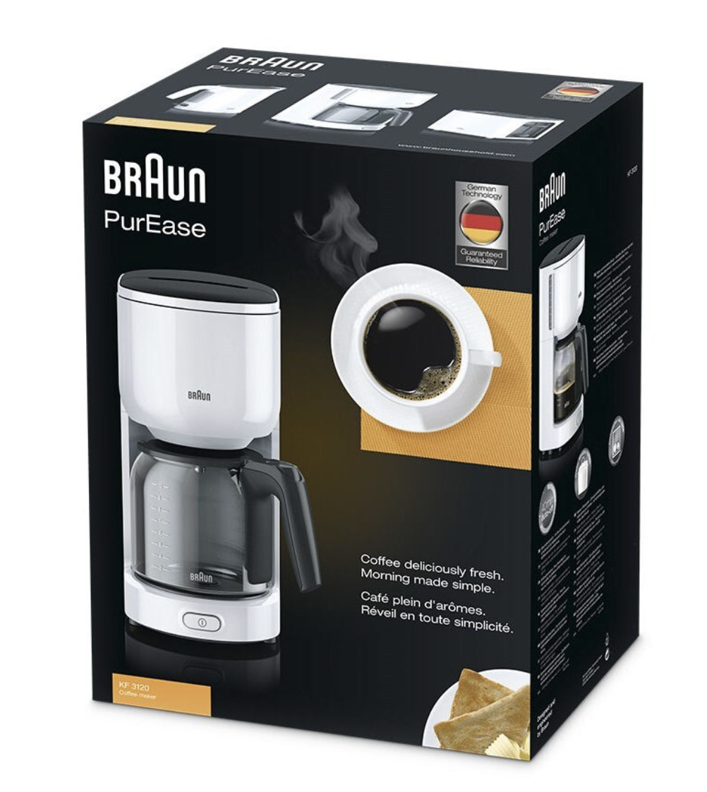 BRAUN (DELONGHI) BHKF3120WH cafetière