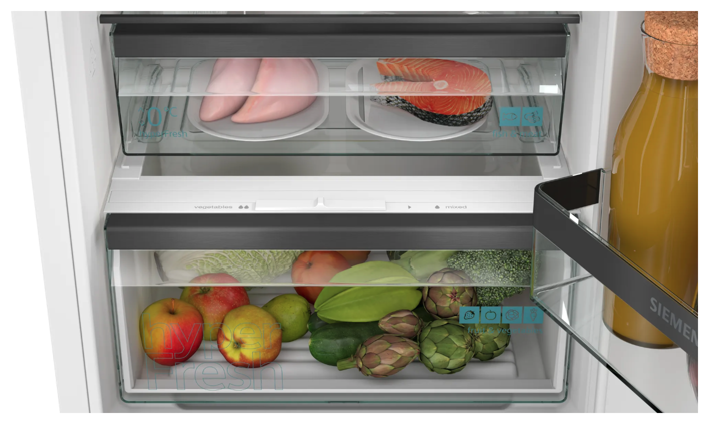 SIEMENS KI96NSDC0 combiné réfrigérateur-congélateur - 194cm