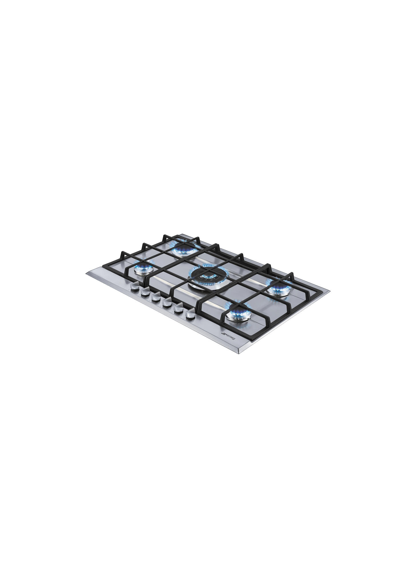 SMEG P272XGH table de cuisson au gaz - 72cm