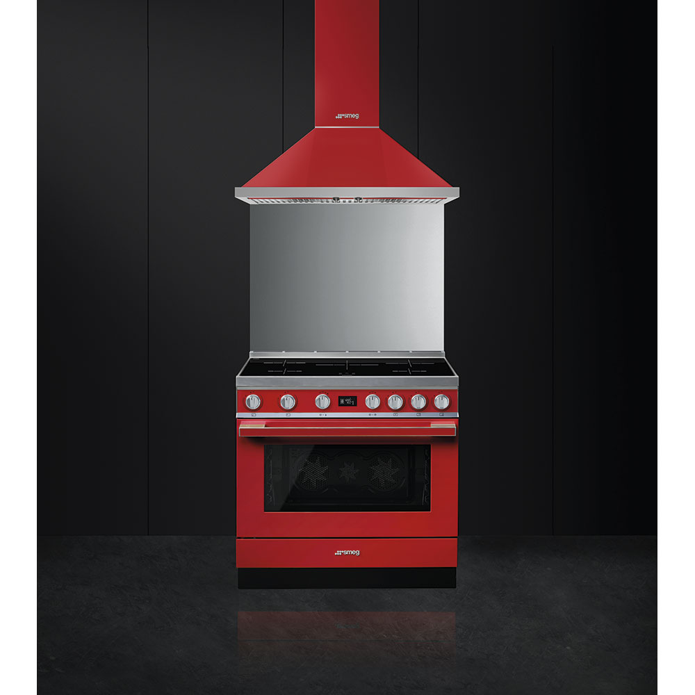 SMEG CPF9IPR cuisinière avec taque à induction - 90cm