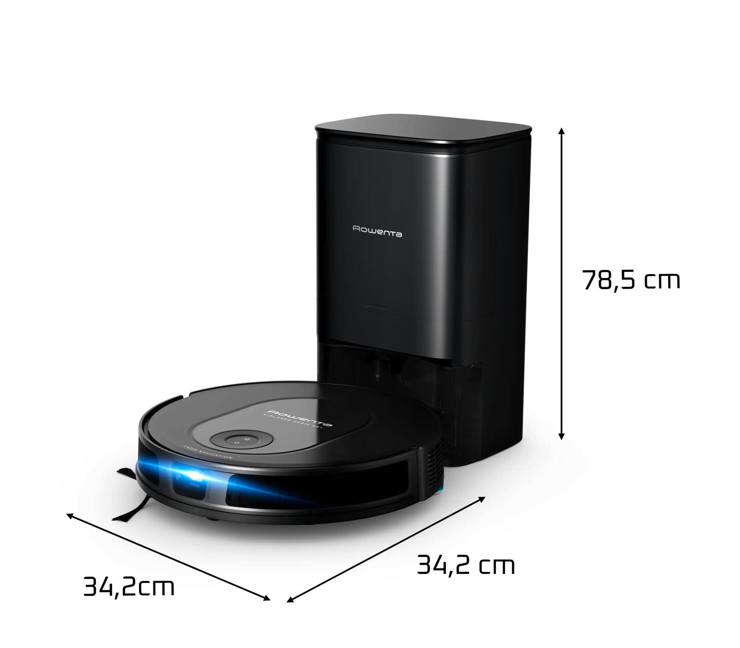 ROWENTA RR8L85WH aspirateur robot