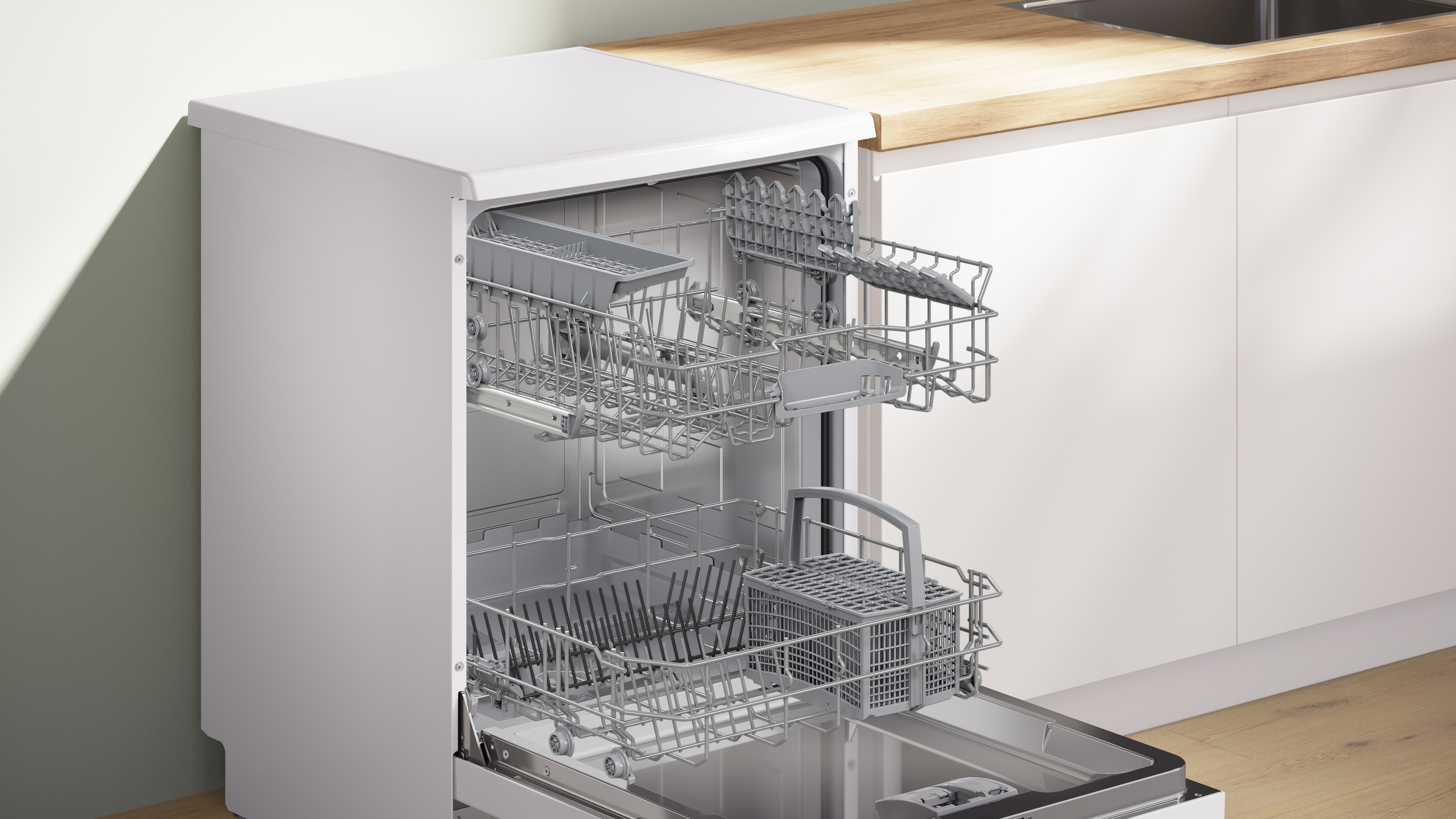 BOSCH SMS2HTW02E SERIE 2 lave-vaisselle pose-libre