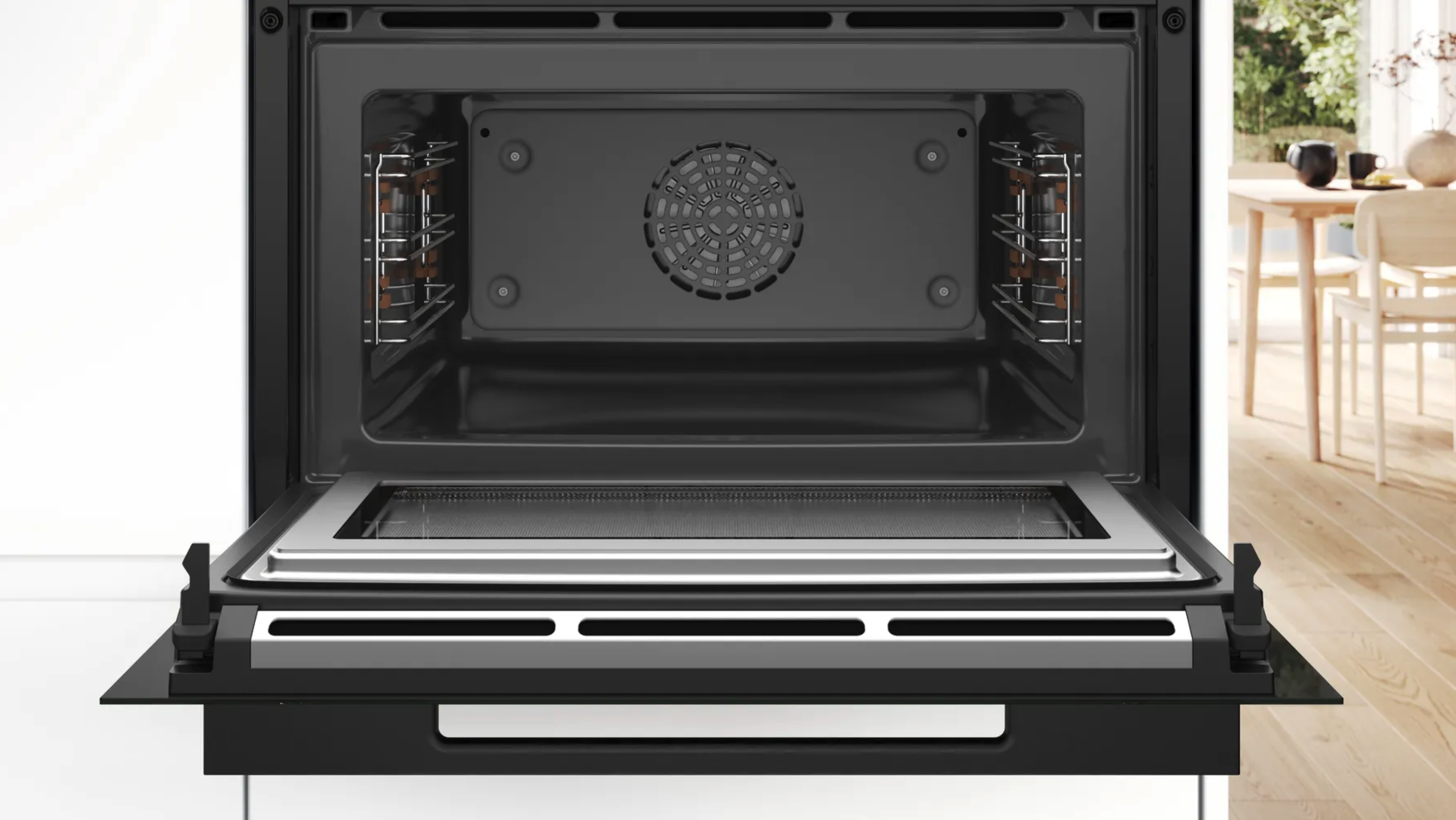 BOSCH CMG9361B1 SERIE 8 four multifonction avec micro-ondes - 45cm