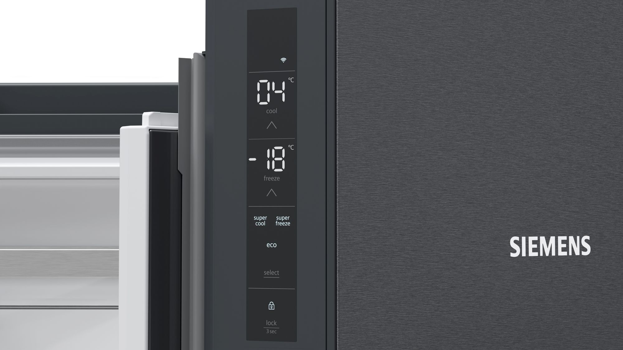 SIEMENS KF96NAXEA IQ300 side-by-side - 183cm