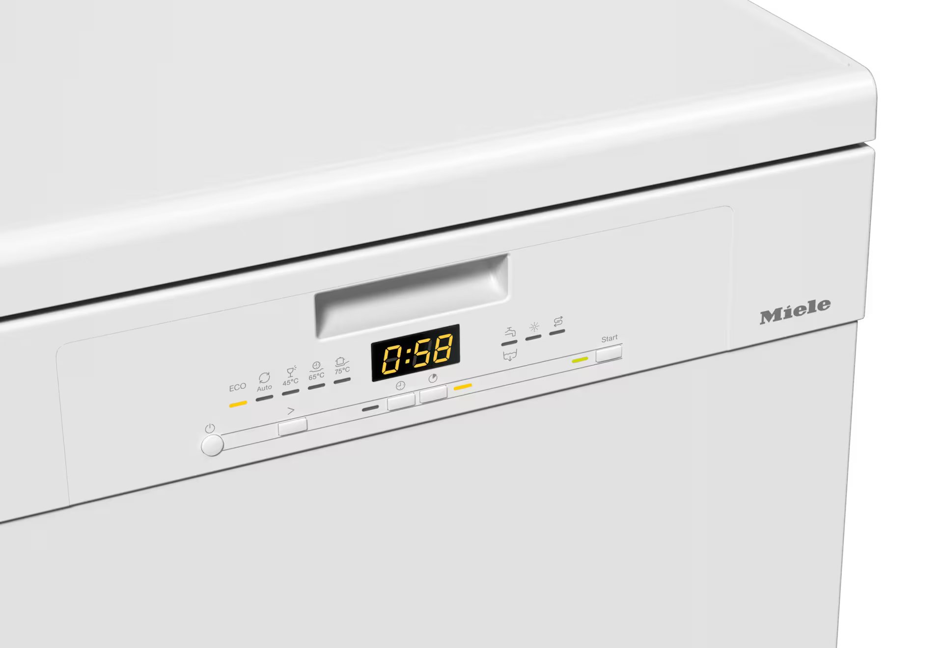 MIELE G5633SCACTIVEBW Lave - vaisselle intégrable avec bandeau apparent