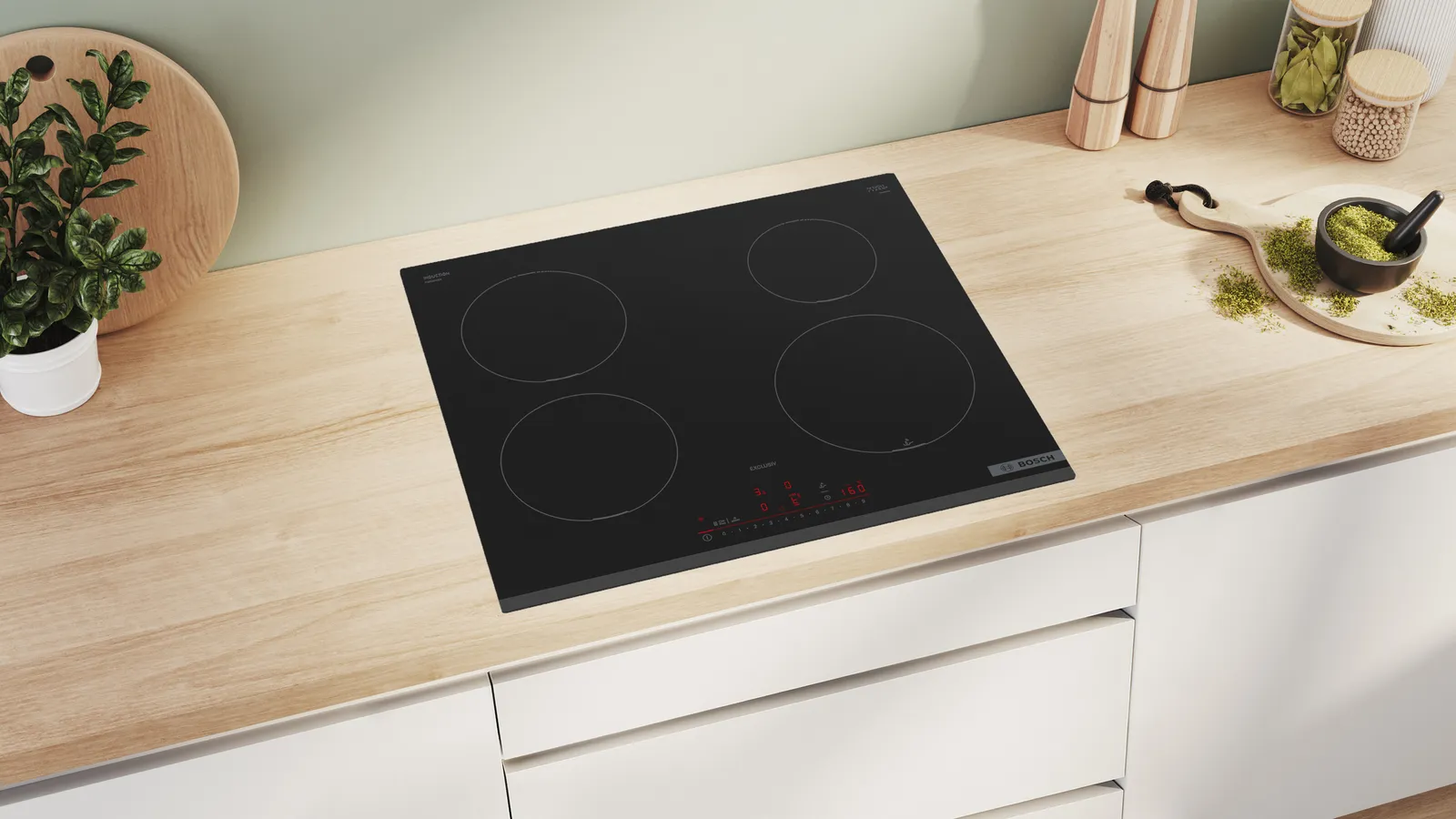 BOSCH PKE611BA2M SERIE 4 table de cuisson vitrocéramique - 60cm