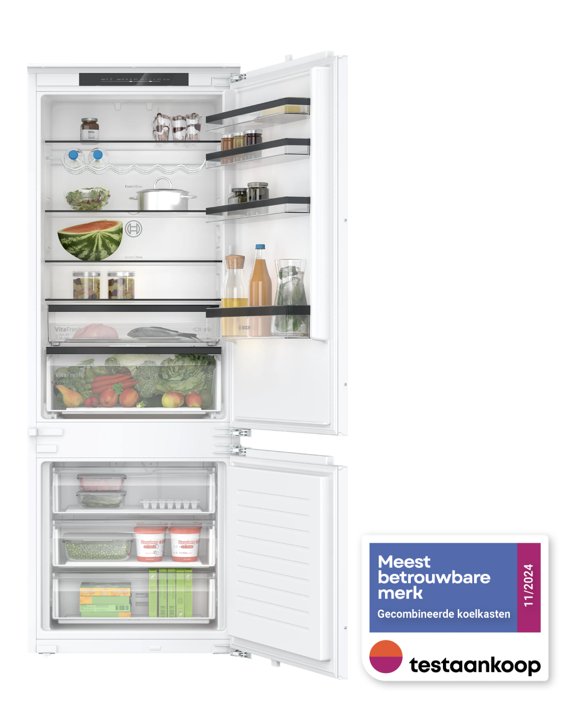 BOSCH KBN96SFE0 SERIE 4 combiné réfrigérateur-congélateur - 194cm