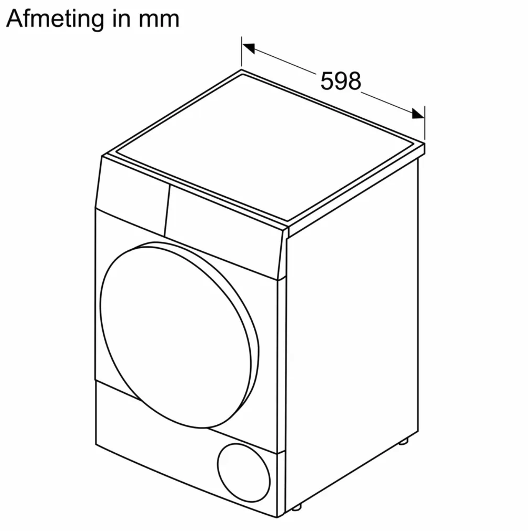 BOSCH WQH245BAFG SERIE 6 seche-linge