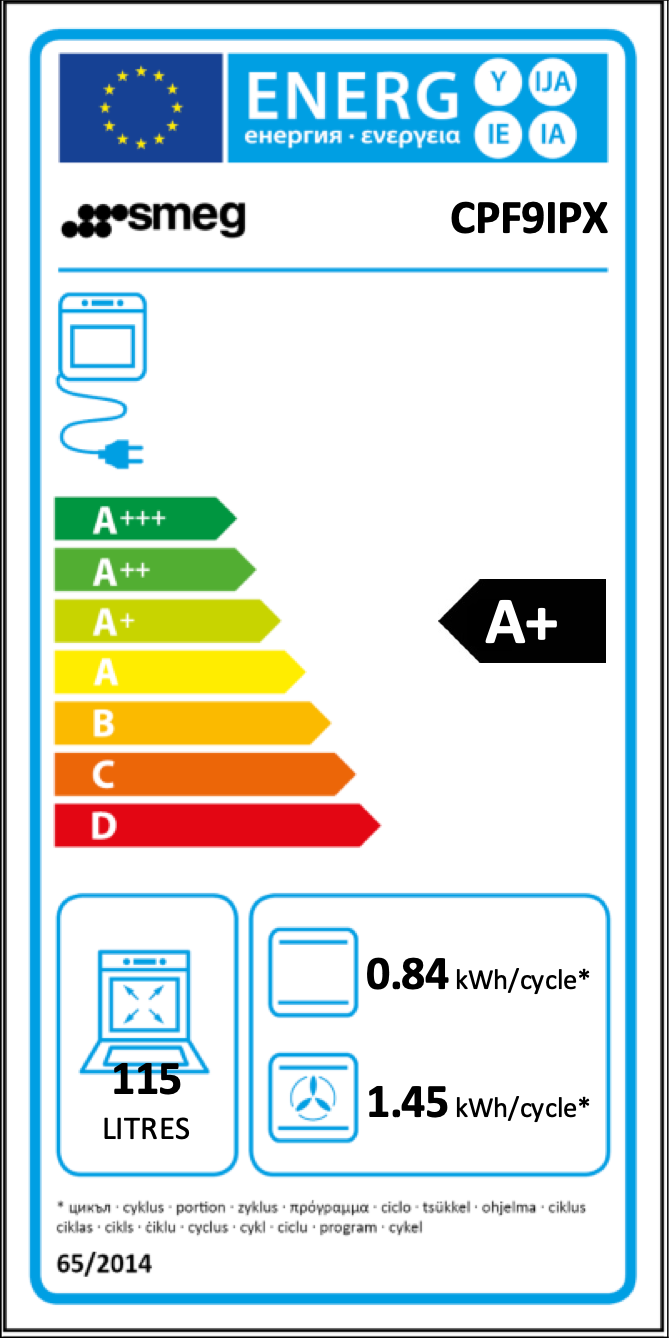 SMEG CPF9IPX cuisinière avec taque à induction - 90cm