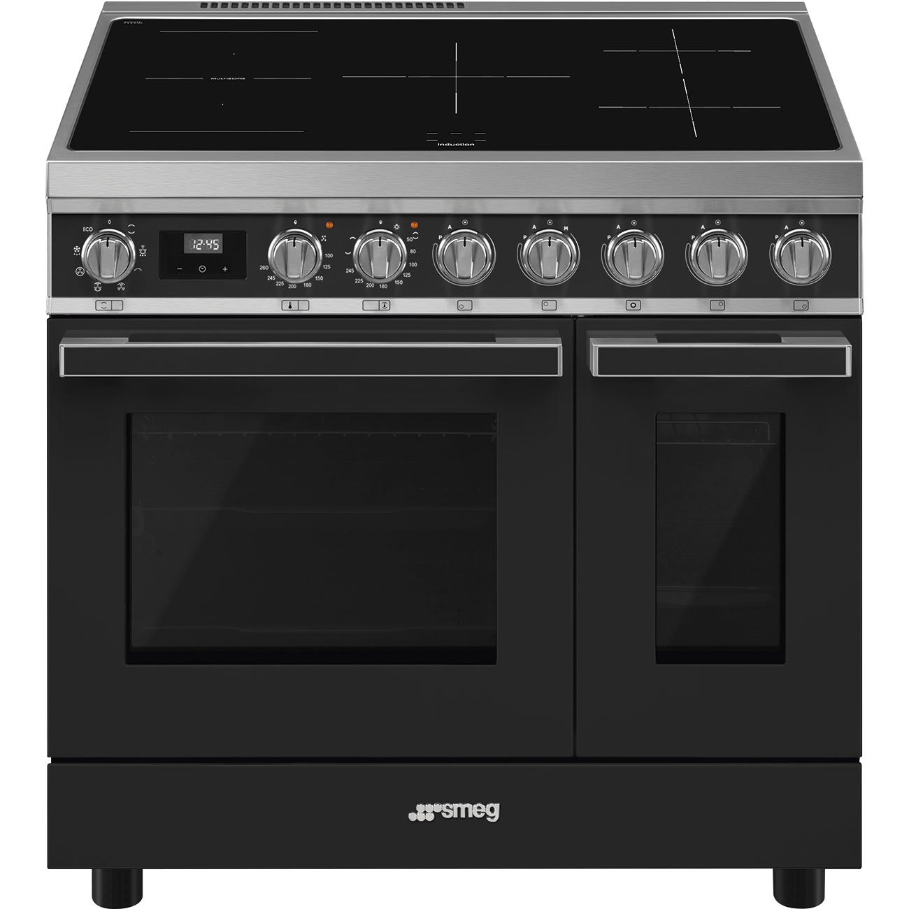 SMEG CPF92IMA cuisinière avec taque à induction - 90cm