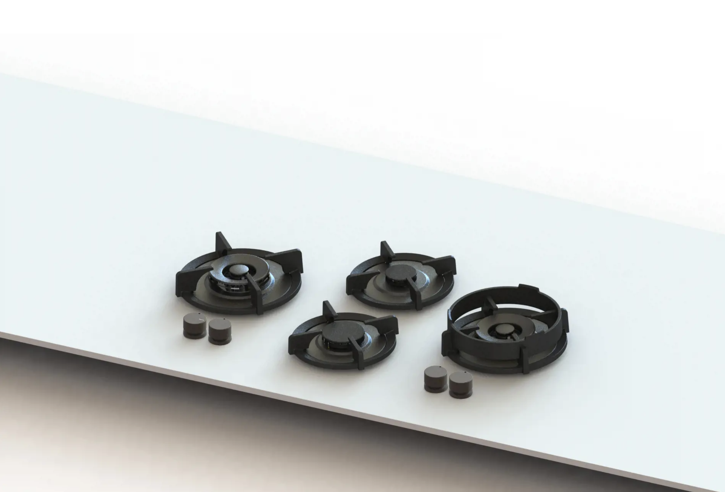 NOVY 56010 table de cuisson au gaz - domino