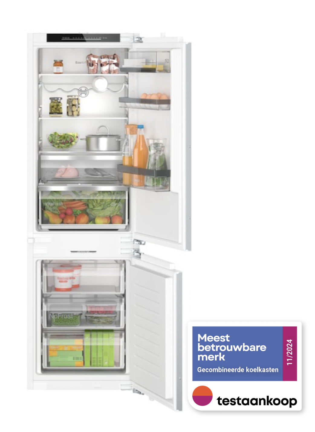 BOSCH KIN86EDD0 SERIE 6 combiné réfrigérateur-congélateur - 177,5cm
