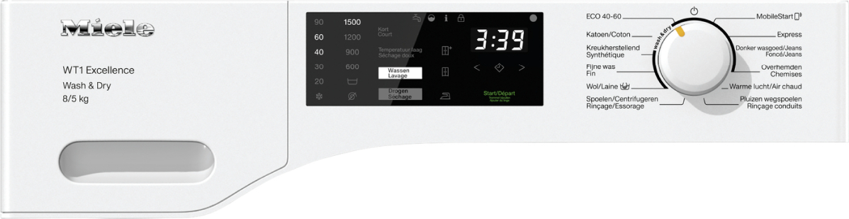 MIELE WTD165WPM CHROME EDITION lave-linge séchant