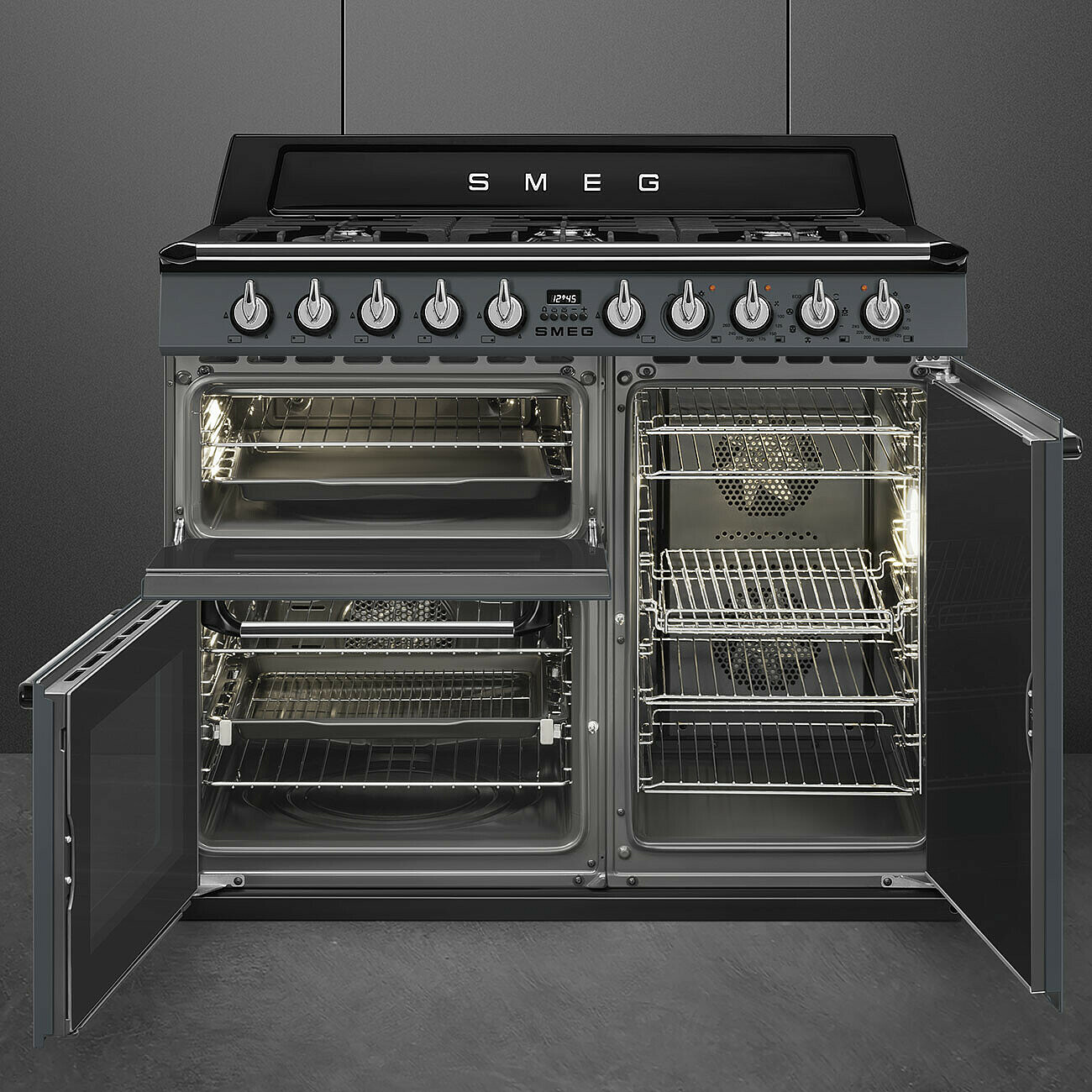 SMEG TR103GR cuisinière avec taque à gaz - 100cm