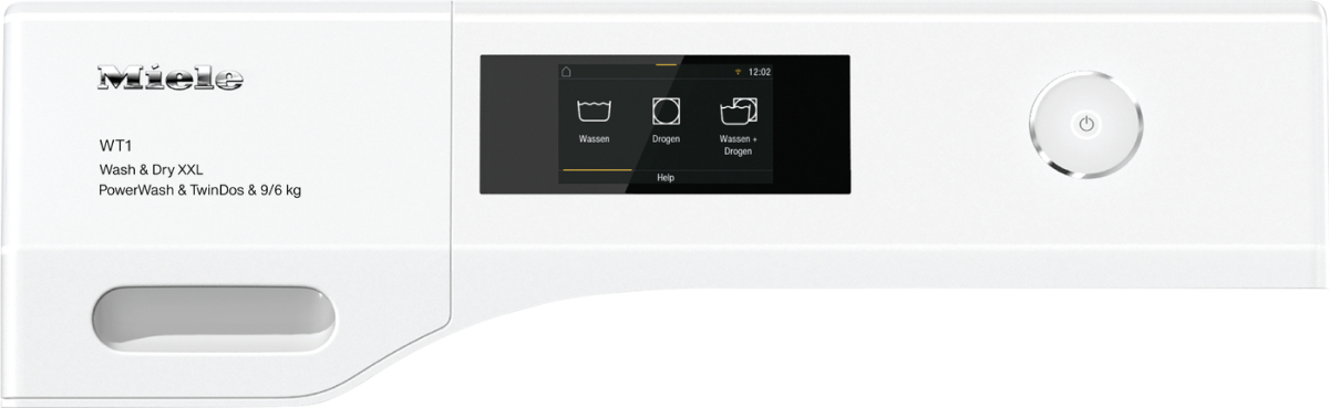 MIELE WTW870WPM STANDARD CHROME EDITION lave-linge séchant