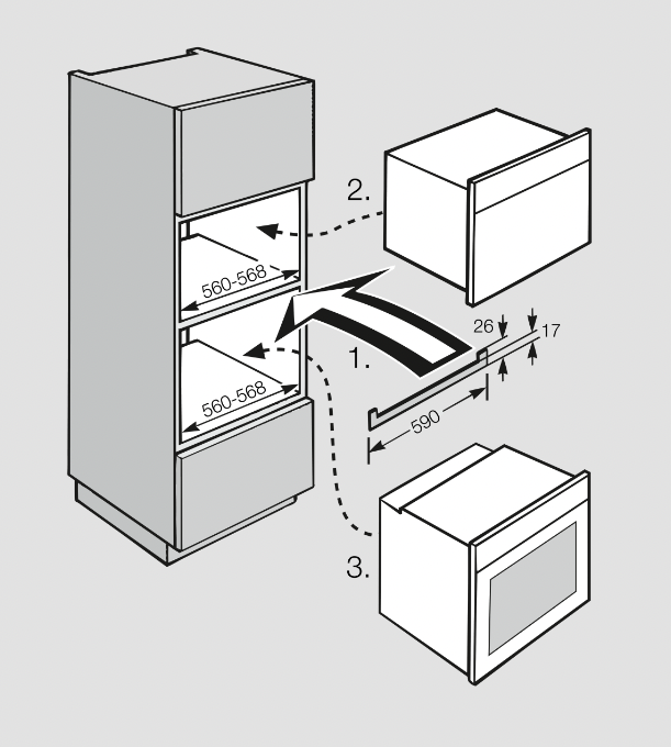 MIELE HKL60CS joint de jonction