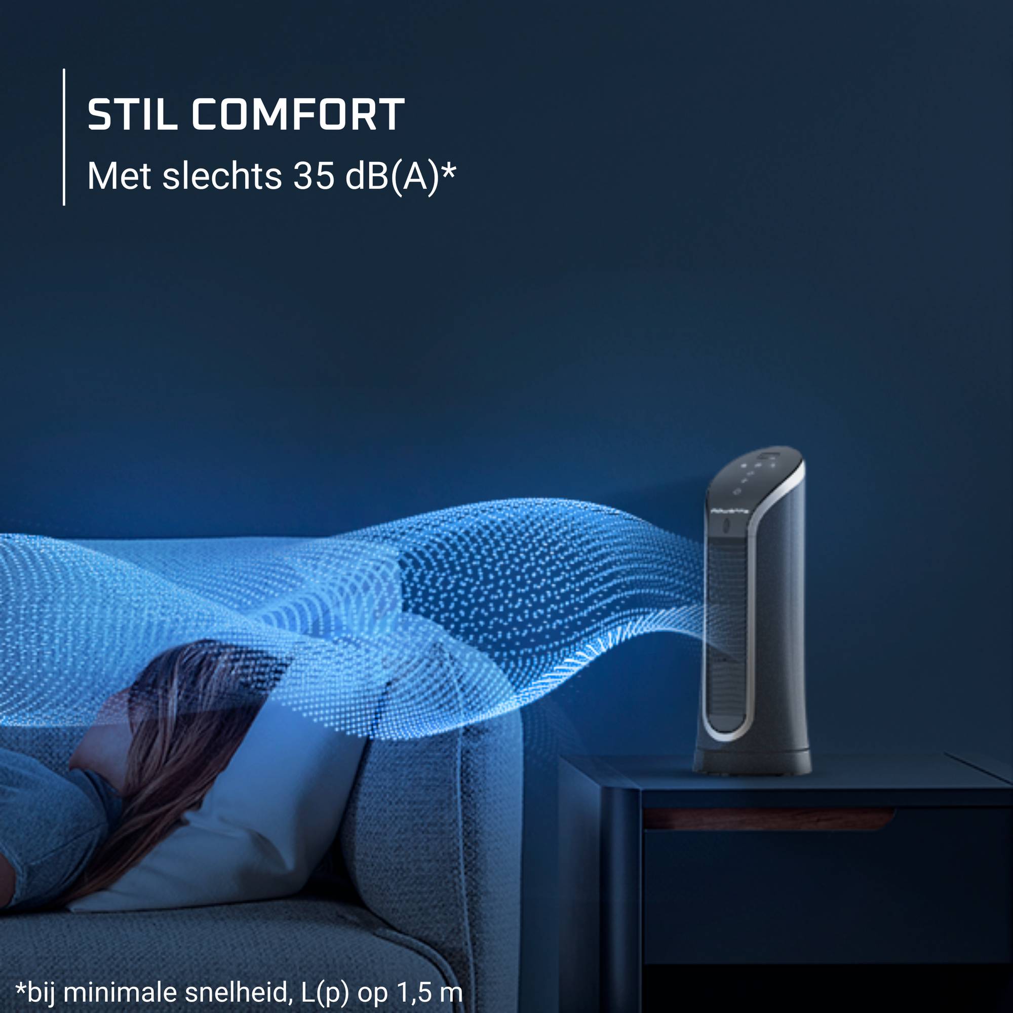 ROWENTA ROVU6220F0 ventilateur - ventilateur colonne