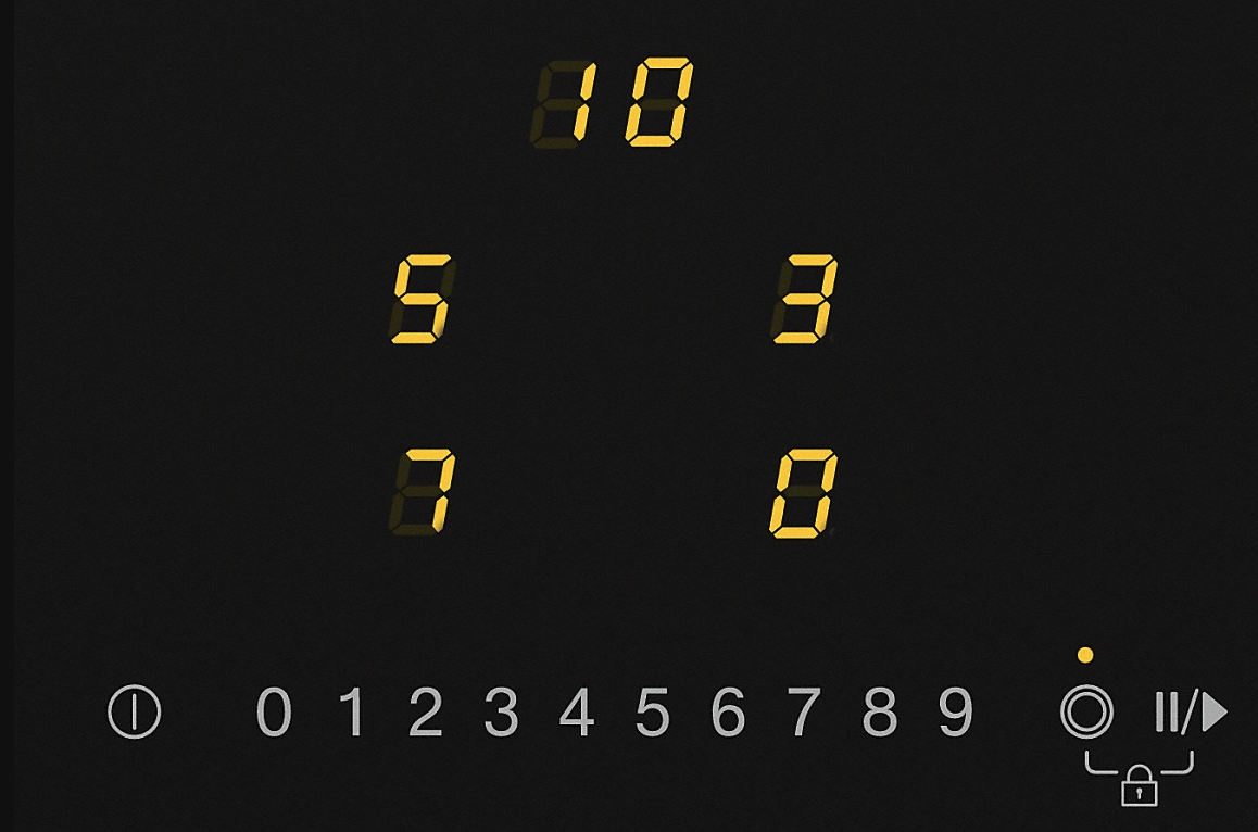 MIELE KM6523FL table de cuisson vitrocéramique - 75cm