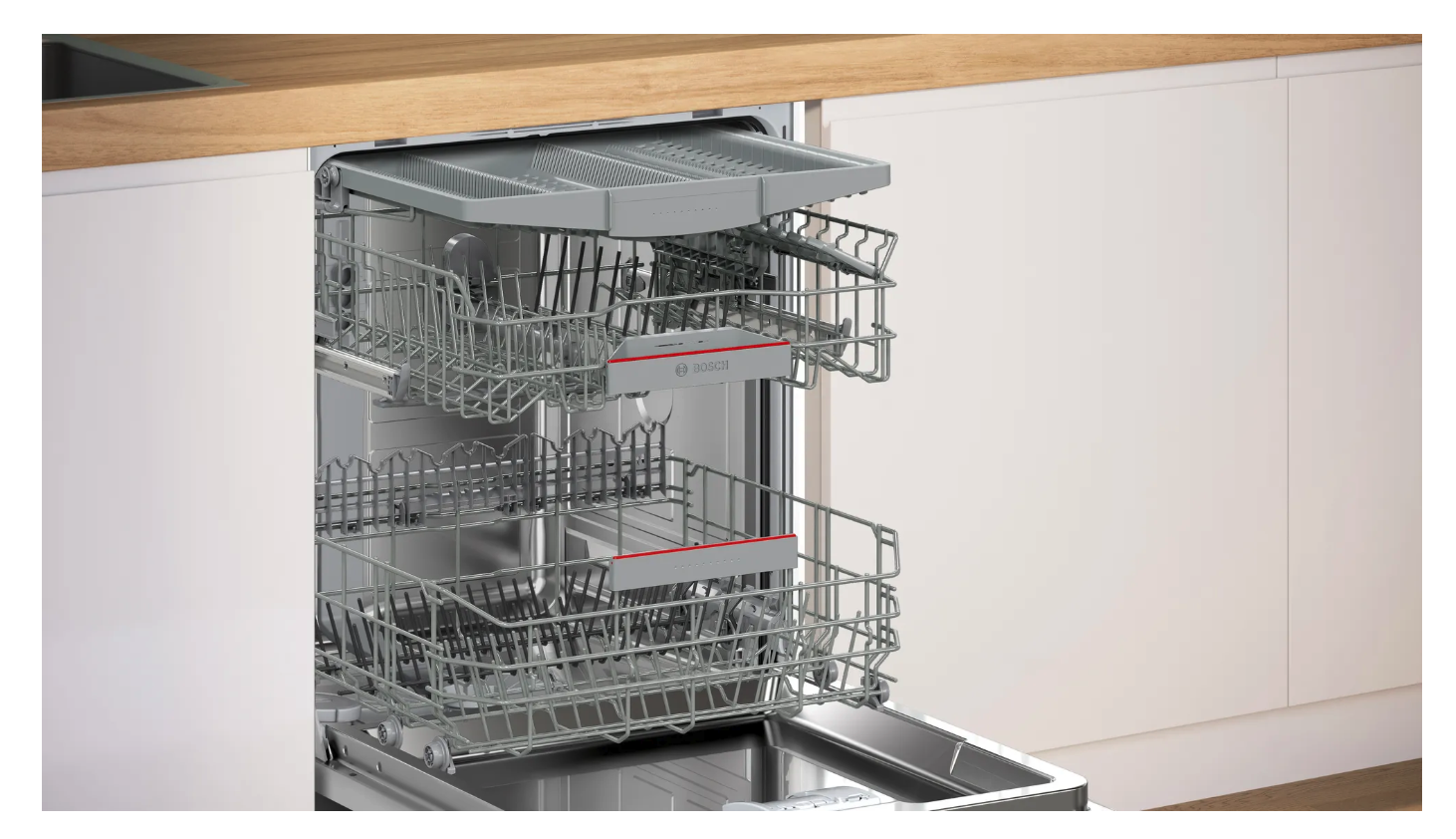 BOSCH SBH4ECX28E SERIE 4 lave-vaisselle entièrement intégrable