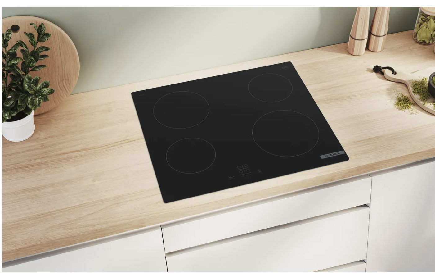 BOSCH PKE611BA2E SERIE 4 table de cuisson vitrocéramique - 60cm