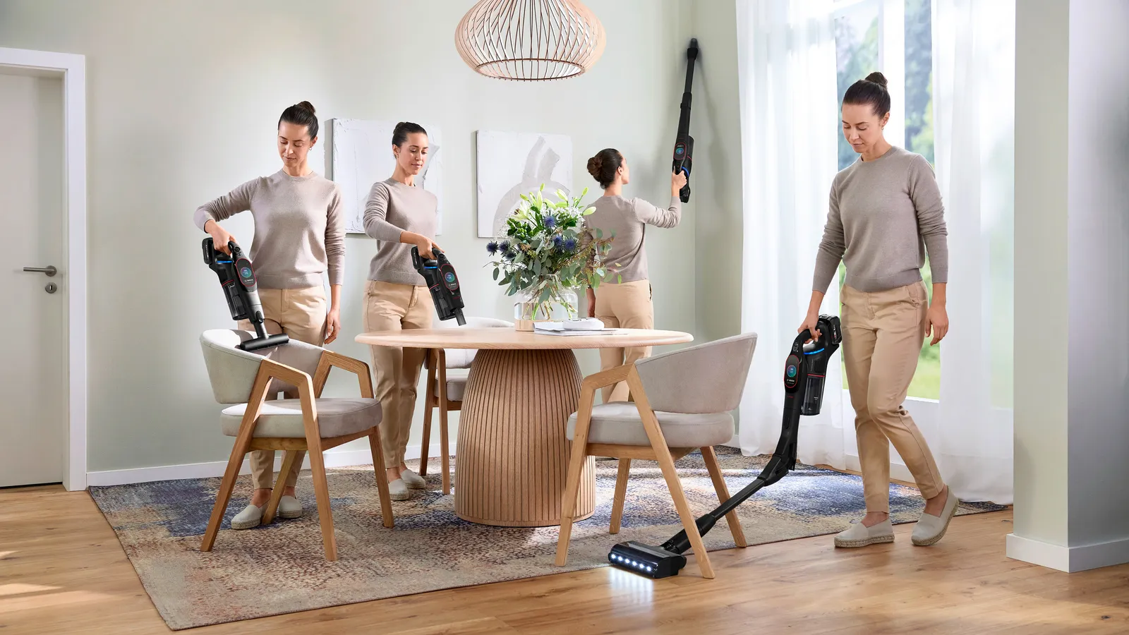 BOSCH BCS1051POW Unlimited 10 aspirateur balai