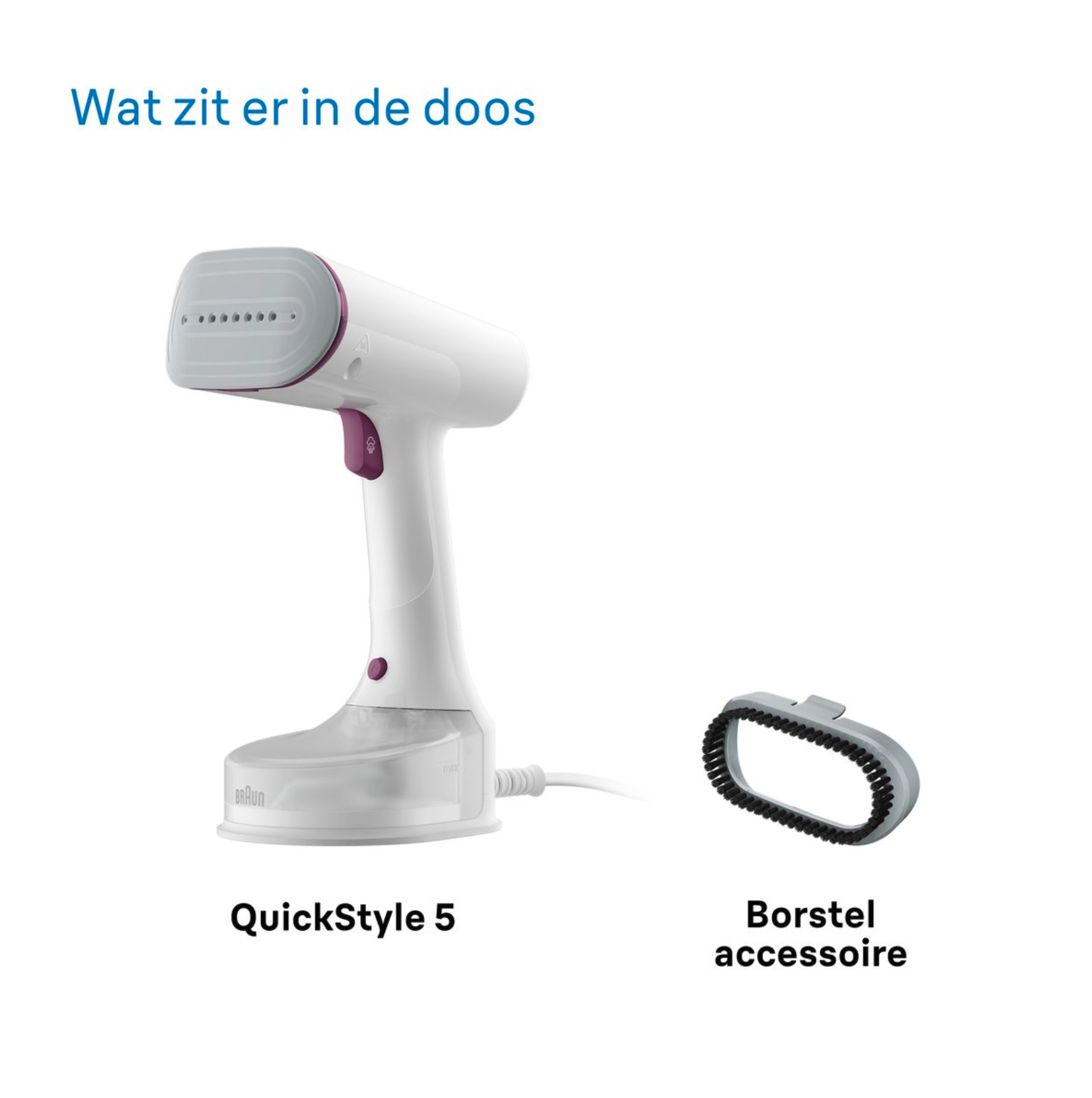 BRAUN (DELONGHI) BHGS5011PU défroisseur vapeur