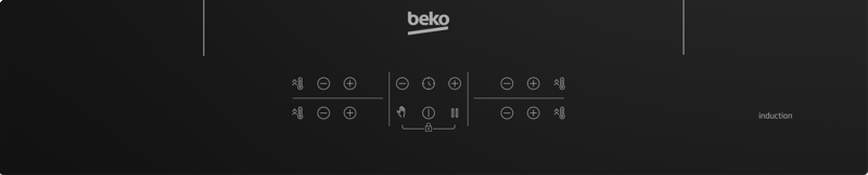 BEKO HII64200SMT table de cuisson à induction - 60cm