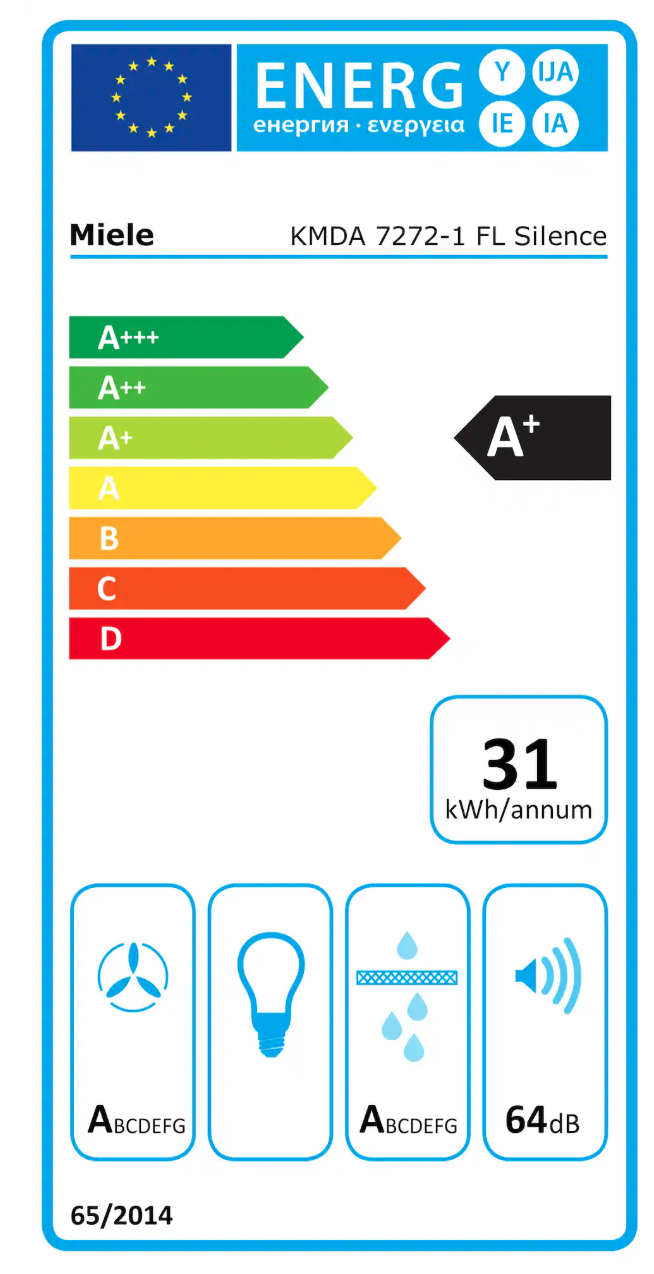 MIELE KMDA7272-1FLSILENCEBLACK table de cuisson avec hotte integrée - 80cm