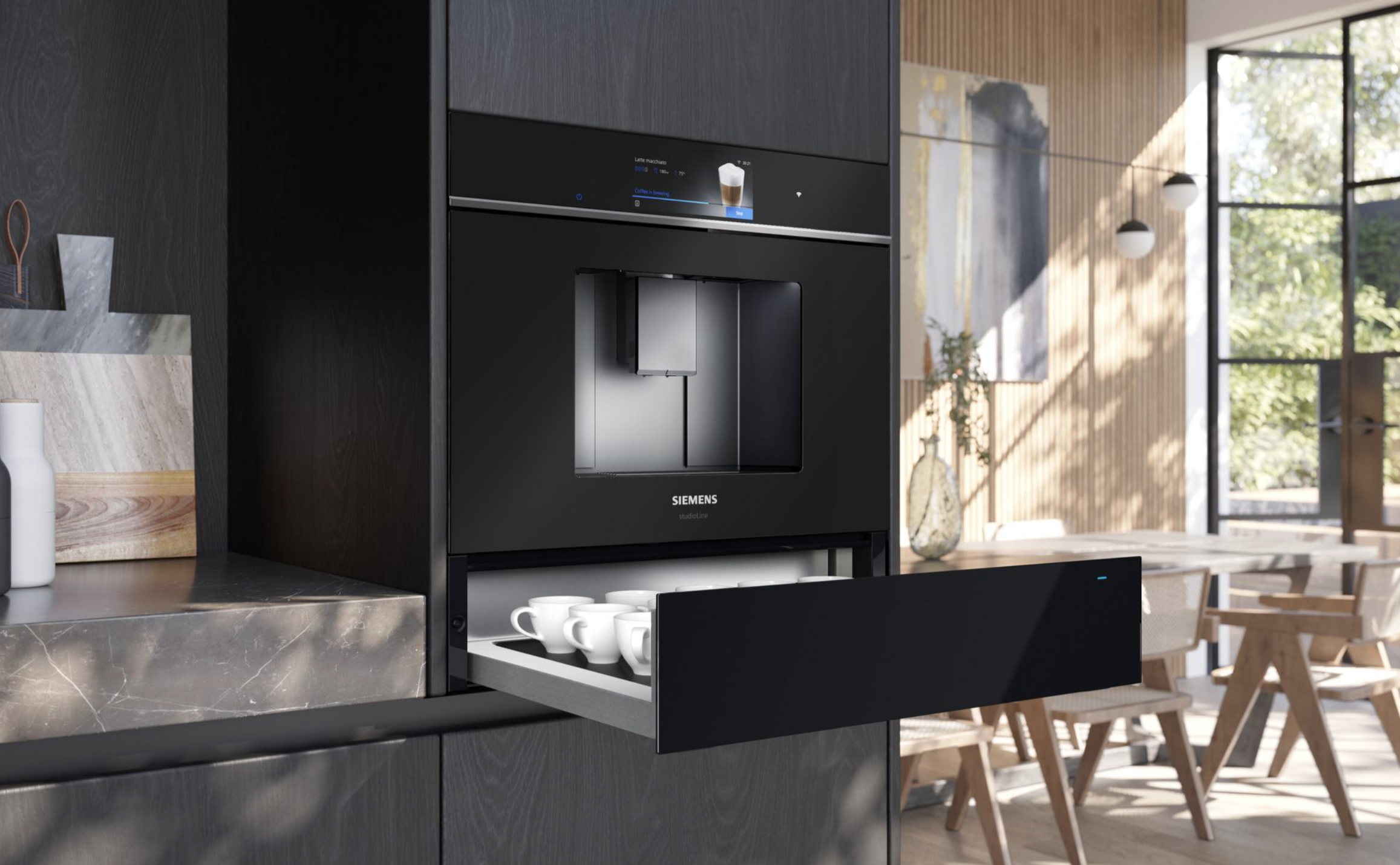 SIEMENS BI710C1B1 IQ700 tiroir chauffant - 14cm