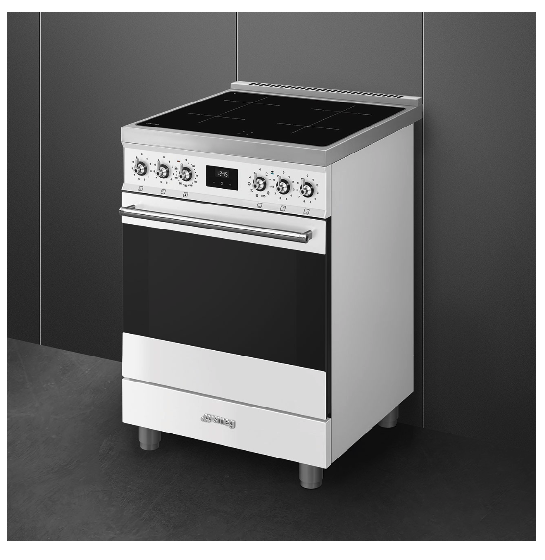 SMEG C6IPWHM2 cuisinière avec taque à induction - 60cm