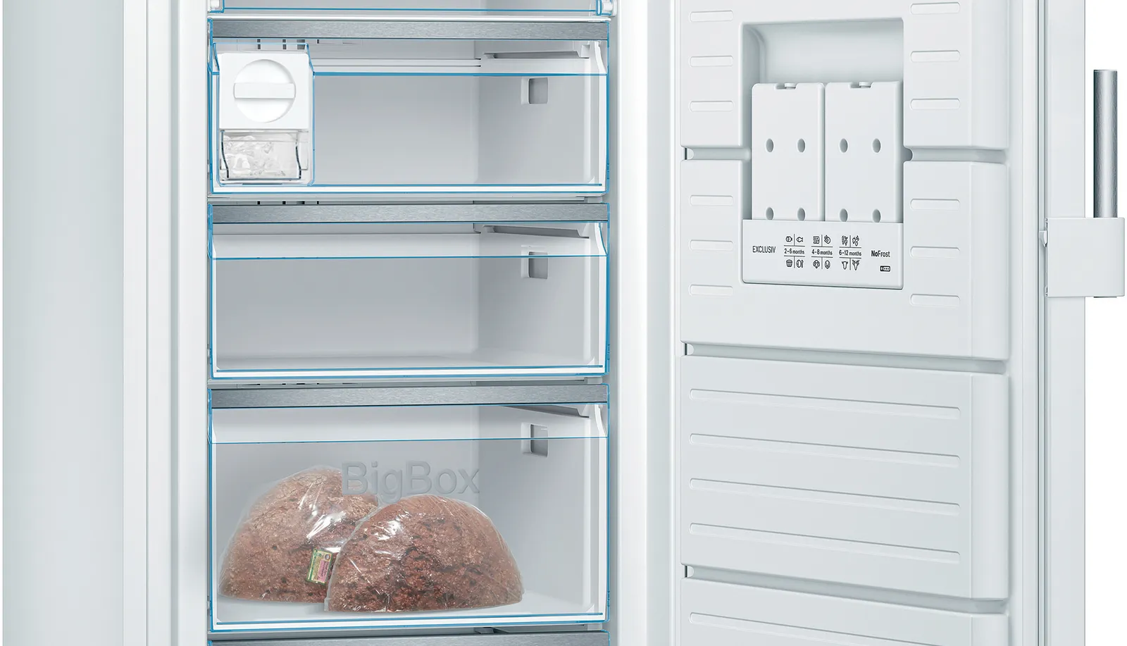 BOSCH GSN58EWCV SERIE 6 surgélateur pose-libre - 191cm