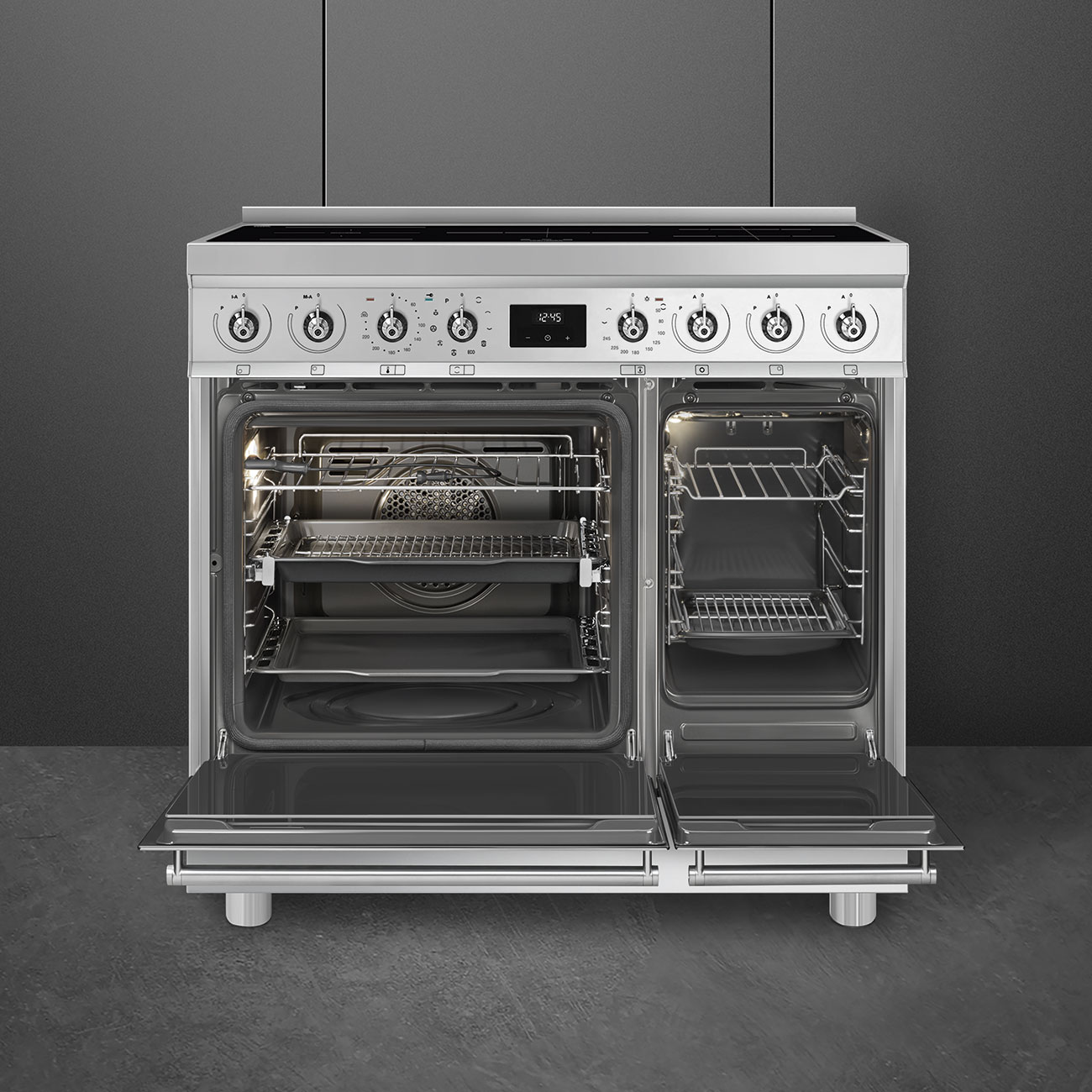 SMEG C92IPX2 cuisinière avec taque à induction - 90cm