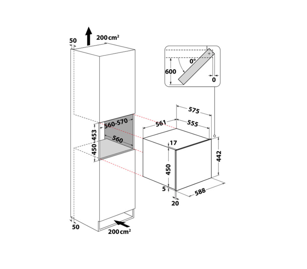 WHIRLPOOL WWC51201 cave à vin encastrable