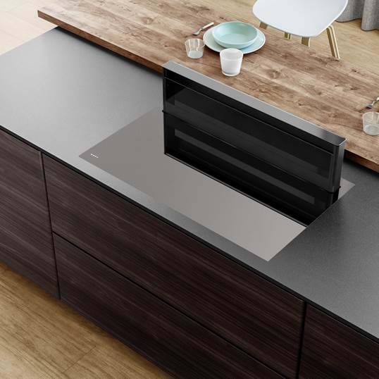 NOVY 1841 table de cuisson avec hotte integrée - 88cm