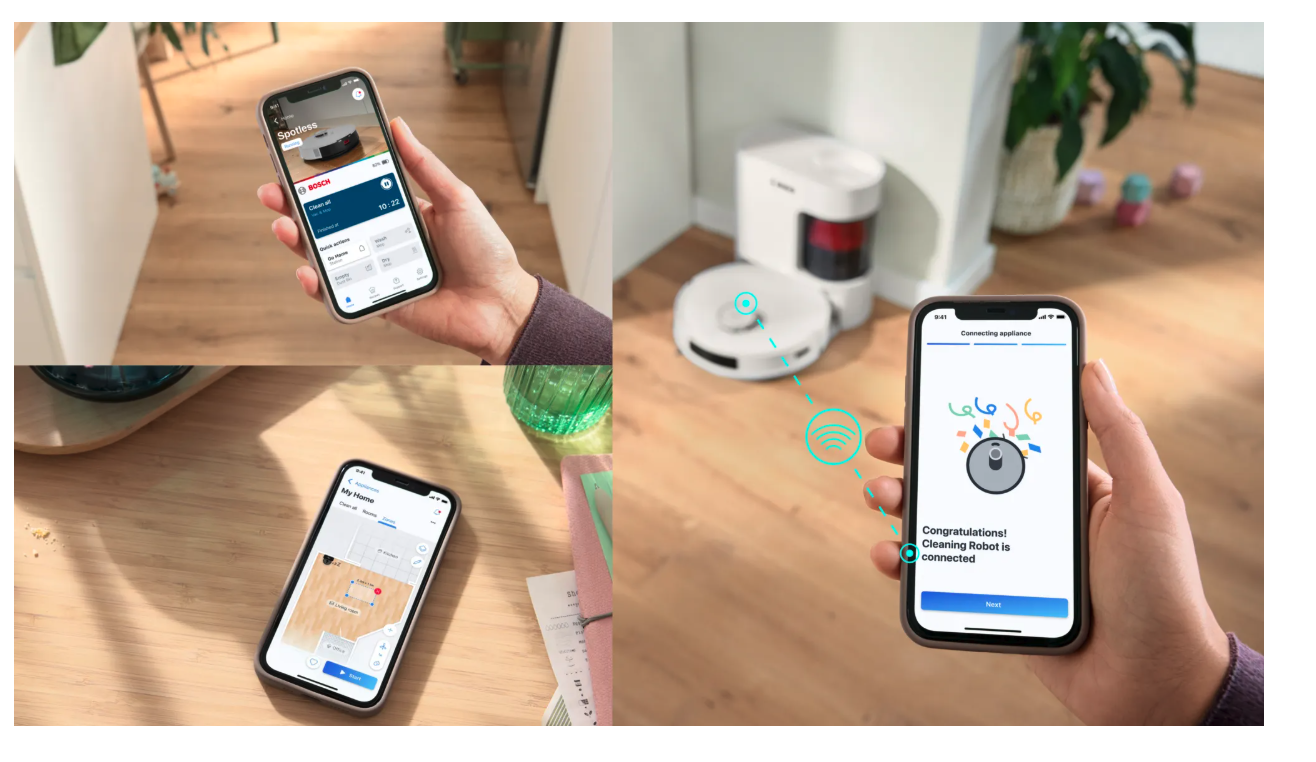 BOSCH BCRD2W nettoyeur robot